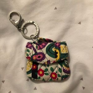 🌈5for$25 Vera Bradley Mini Keychain Viva La Vera